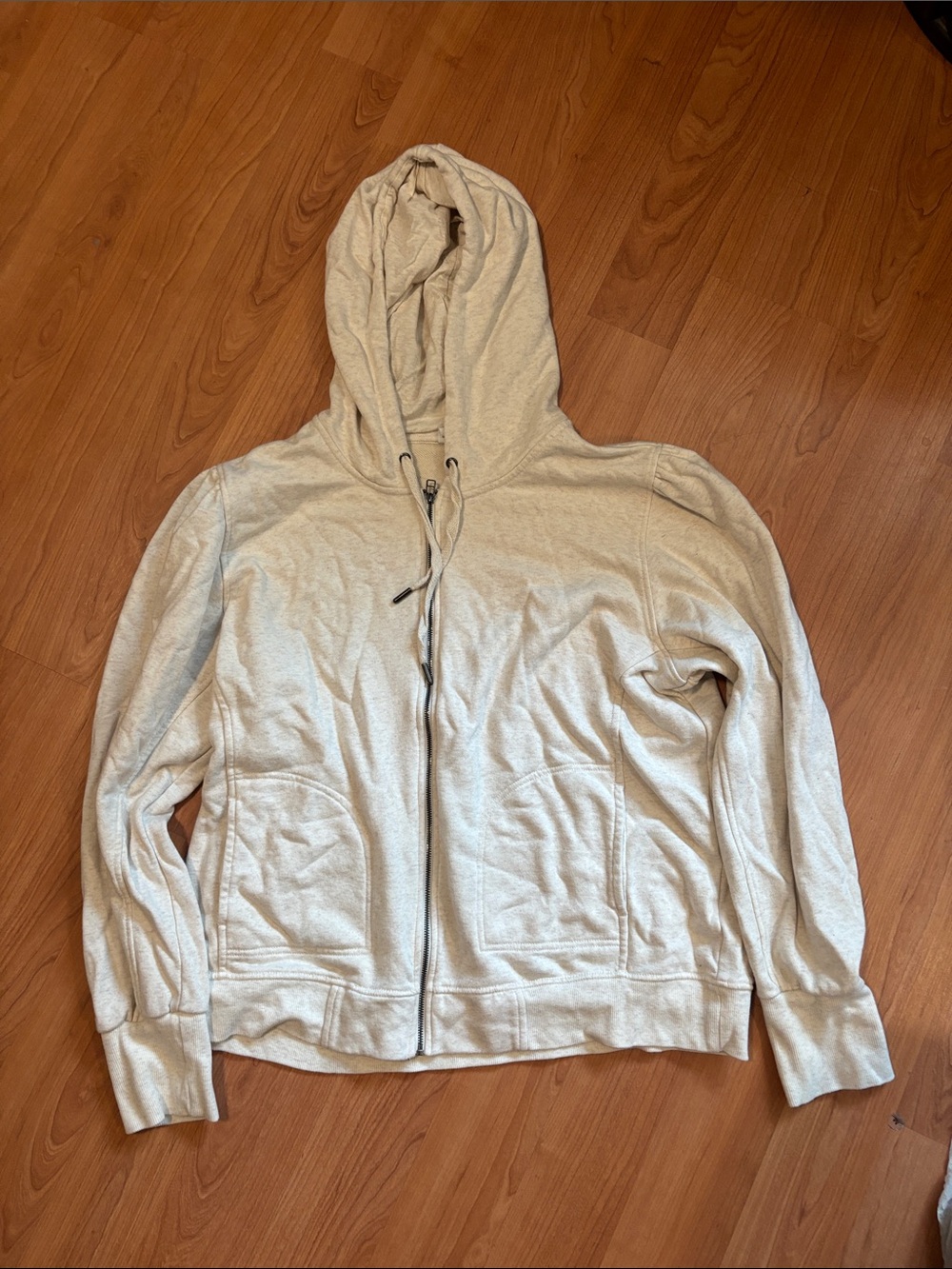 Off white Women's Zip Hoodie Jacket